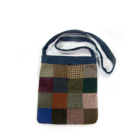 Donegal Tweed Patchwork Crossbody Bag
