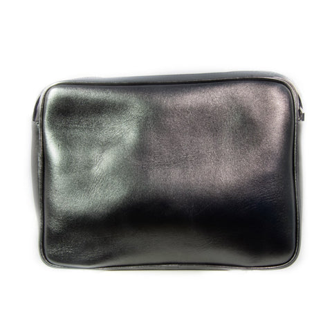 Belle Pewter & Silver Leather Cross Body Bag