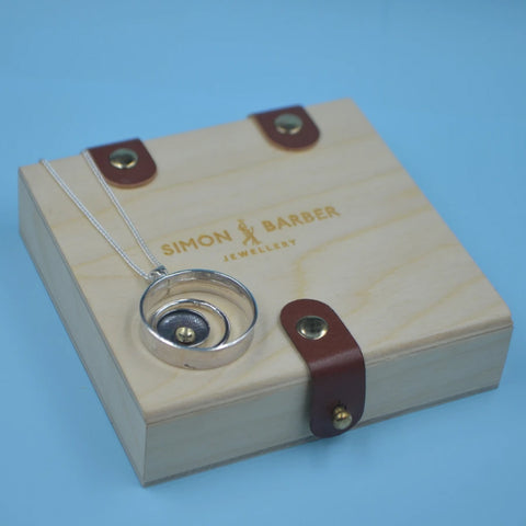 Come & Find Me Gold & Silver Pendant