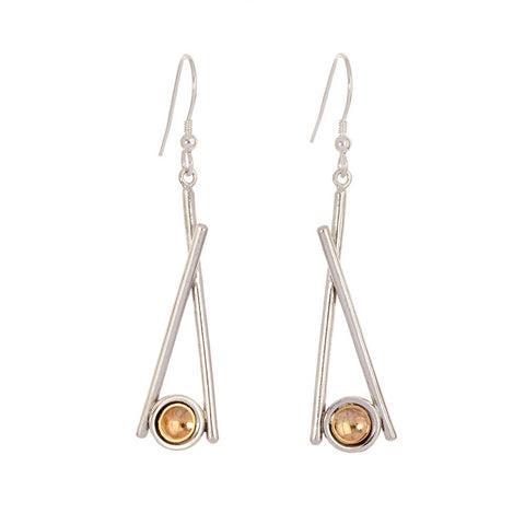 Pick Me Up Gold & Silver Drop Earrings