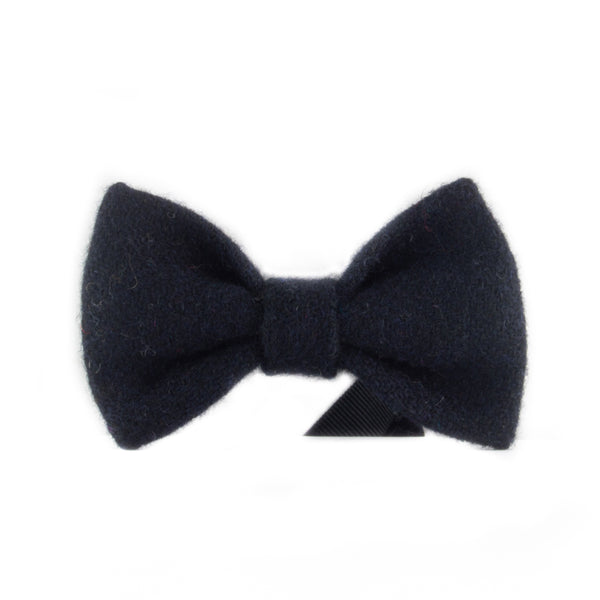 Donegal Tweed Black Bow Tie