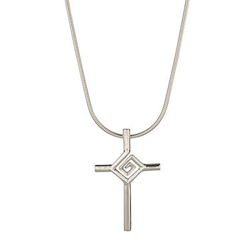Folklife Sterling Silver St. Brigid's Cross Pendant