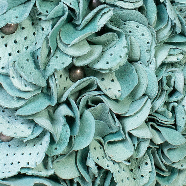 Luna Mint Leather Cross Body Bag