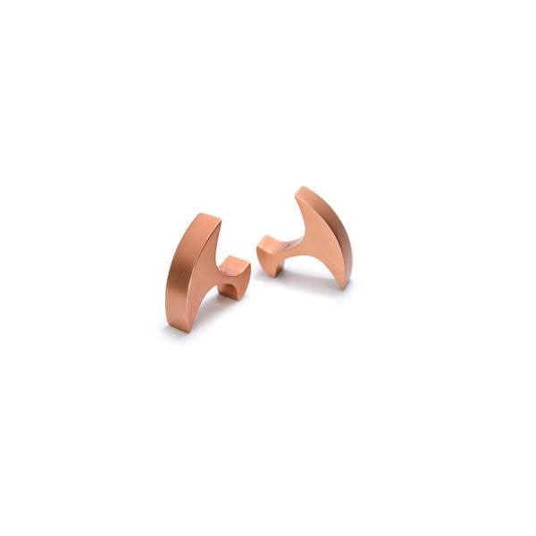 Secant Light Copper Aluminium Cufflinks