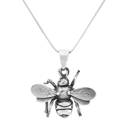 Bee Silver Pendant