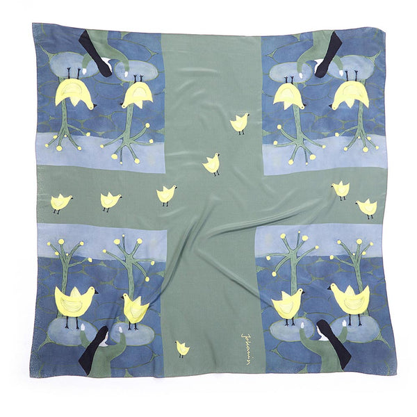 Dreams Conductor Silk Scarf 90x90cm