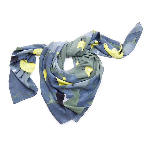 Dreams Conductor Silk Scarf 140x140cm