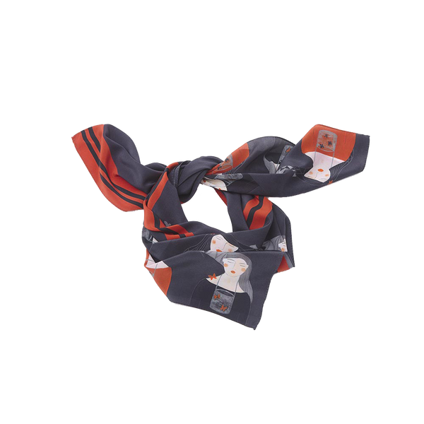 Dream Catcher Silk Scarf 140x140cm