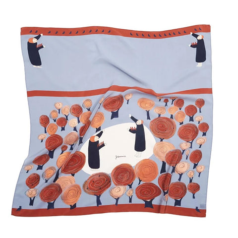 I Set You Free Silk Scarf 140x140cm