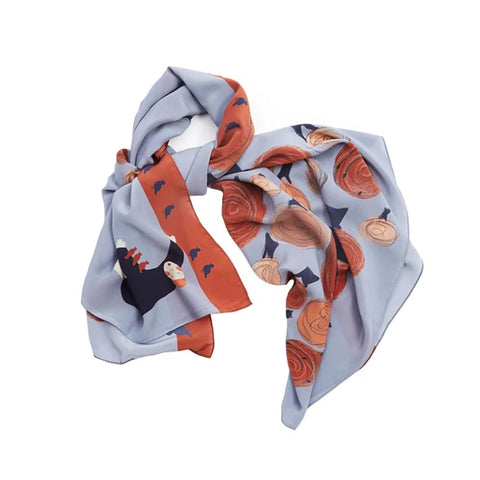 I Set You Free Silk Scarf 90x90cm