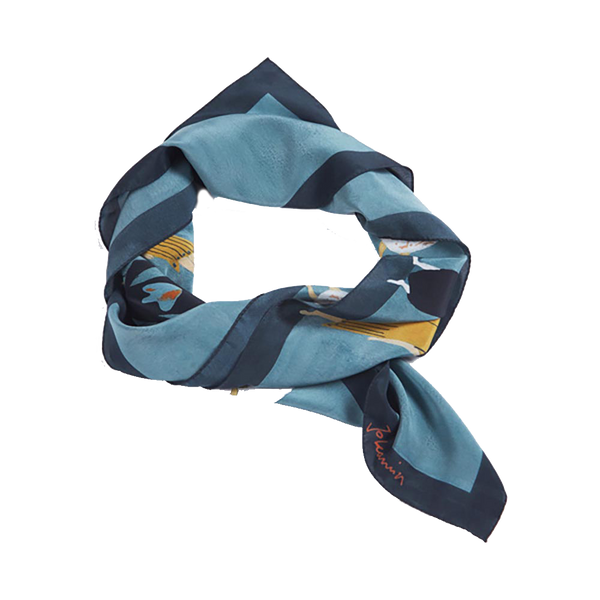 Marionettes Silk Scarf 90x90cm