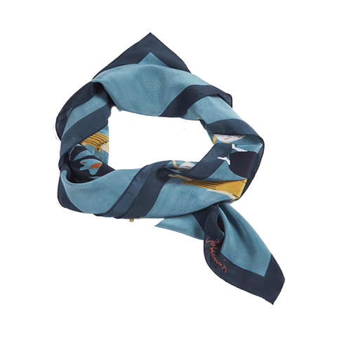 Marionettes Silk Scarf 90x90cm