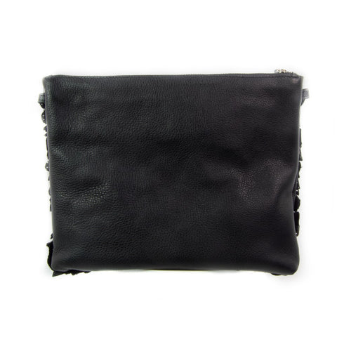 Alexa black Leather Cross Body Bag