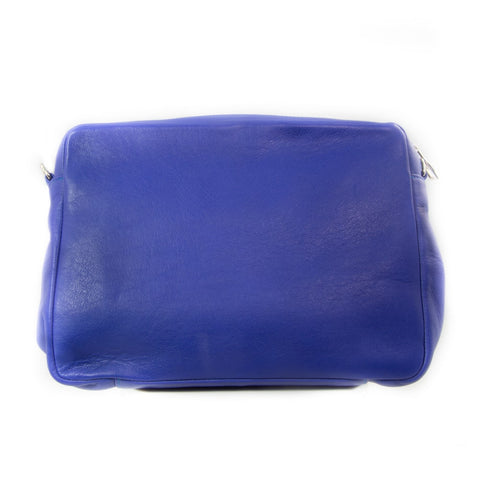 Belle Cobalt Leather Cross Body Bag