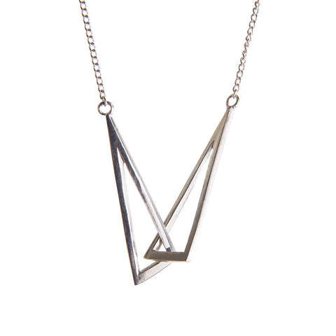 Le Chéile Silver Linked Pendant - Large