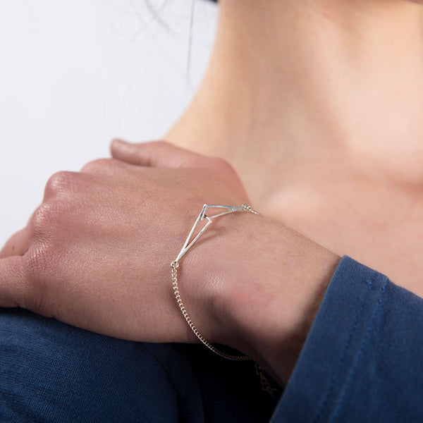 Le Chéile Silver Linked Bracelet