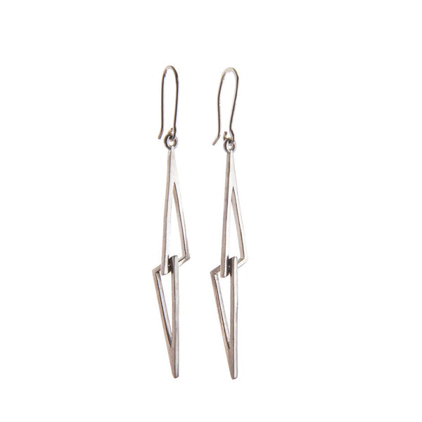 Le Chéile Silver Linked Earrings