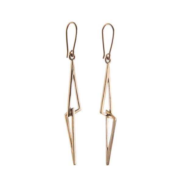 Le Chéile Gold Linked Earrings
