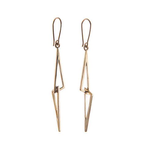 Le Chéile Gold Linked Earrings