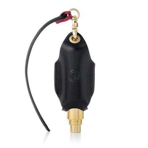 HandySan Black & Red Leather Carry Case for Hand Sanitisers