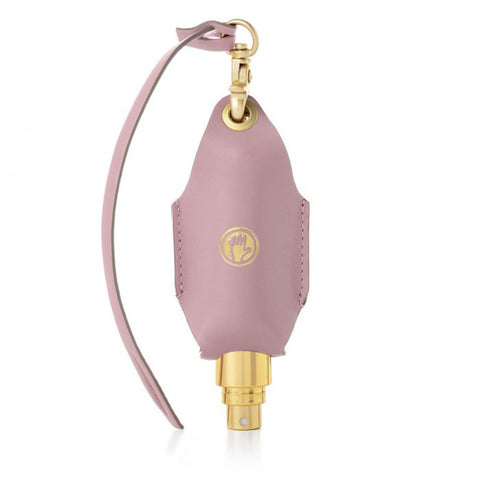HandySan Dusty Pink Leather Carry Case for Hand Sanitisers