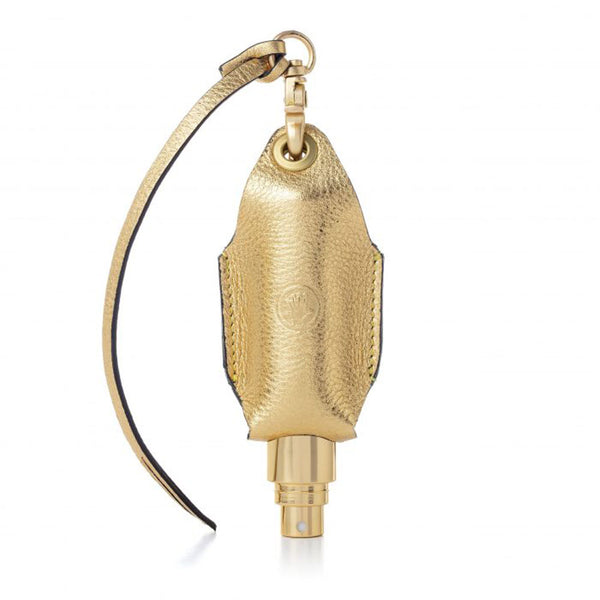 HandySan Gold Leather Carry Case for Hand Sanitisers