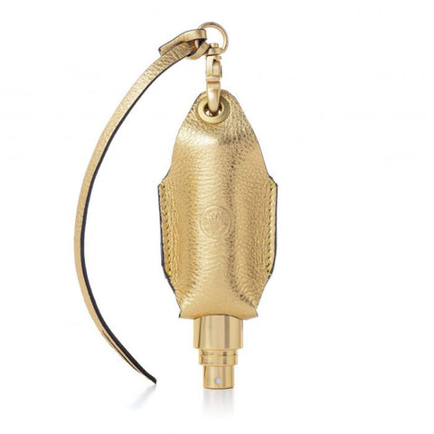 HandySan Gold Leather Carry Case for Hand Sanitisers