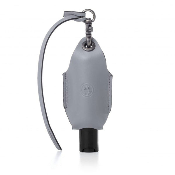 HandySan Grey Leather Carry Case for Hand Sanitisers