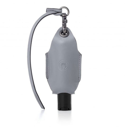HandySan Grey Leather Carry Case for Hand Sanitisers