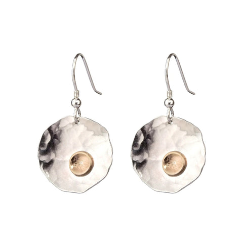 Making Waves Gold & Silver Earrings