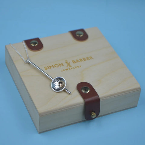 Pendulum Gold & Silver Pendant - Large