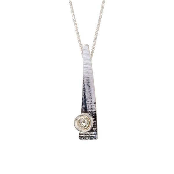 Sail Away Gold & Silver Pendant Necklace - Small