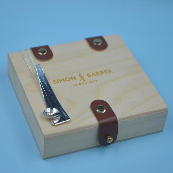 Sail Away Gold & Silver Pendant Necklace - Large