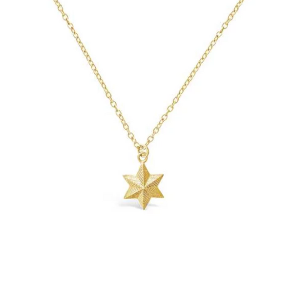 Star Sterling Silver & Gold-Plated Necklace