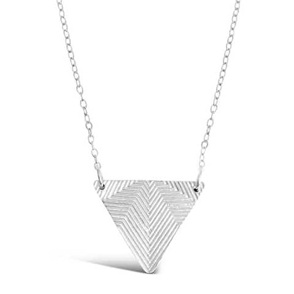 Triangle Sterling Silver Necklace