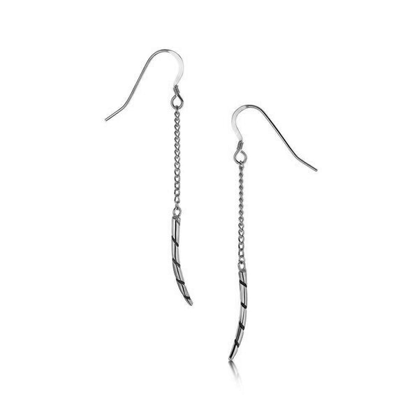 Unicorn Sterling Silver Drop Earrings